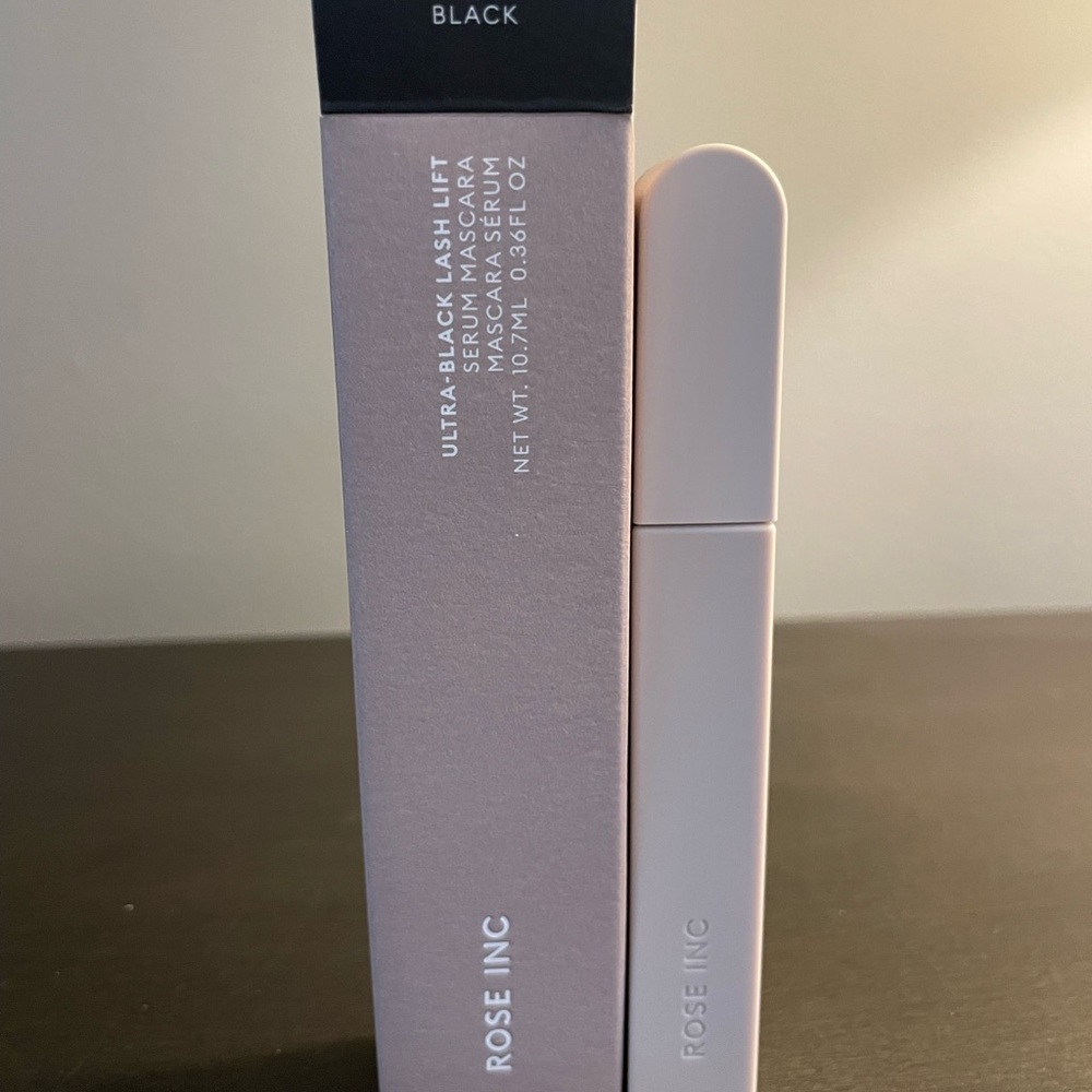 Rose Inc Ultra Black Lash Lift Serum Mascara 10.7 ml .36 fl oz Full Size NIB